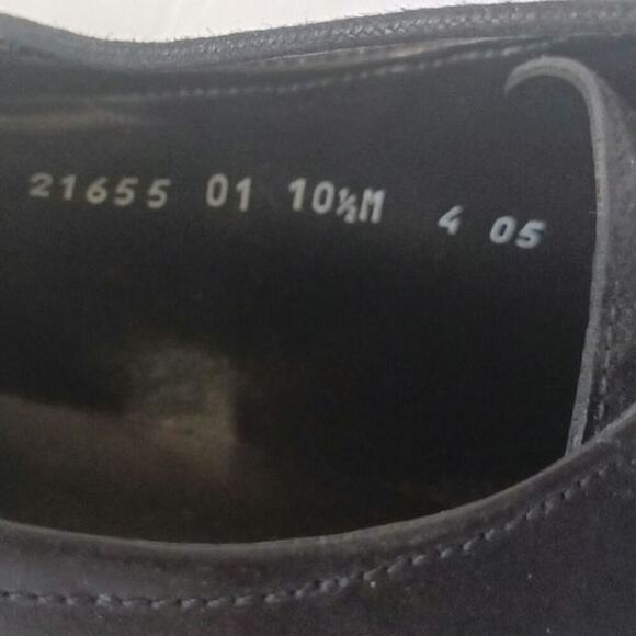 Stacy Adams Square Toe Dress Shoes Black Mens 10.5 - Picture 7 of 7